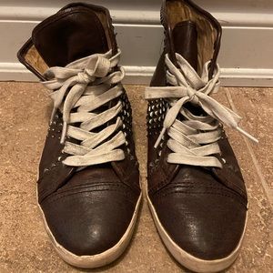 Frye Kira Biker HiTops